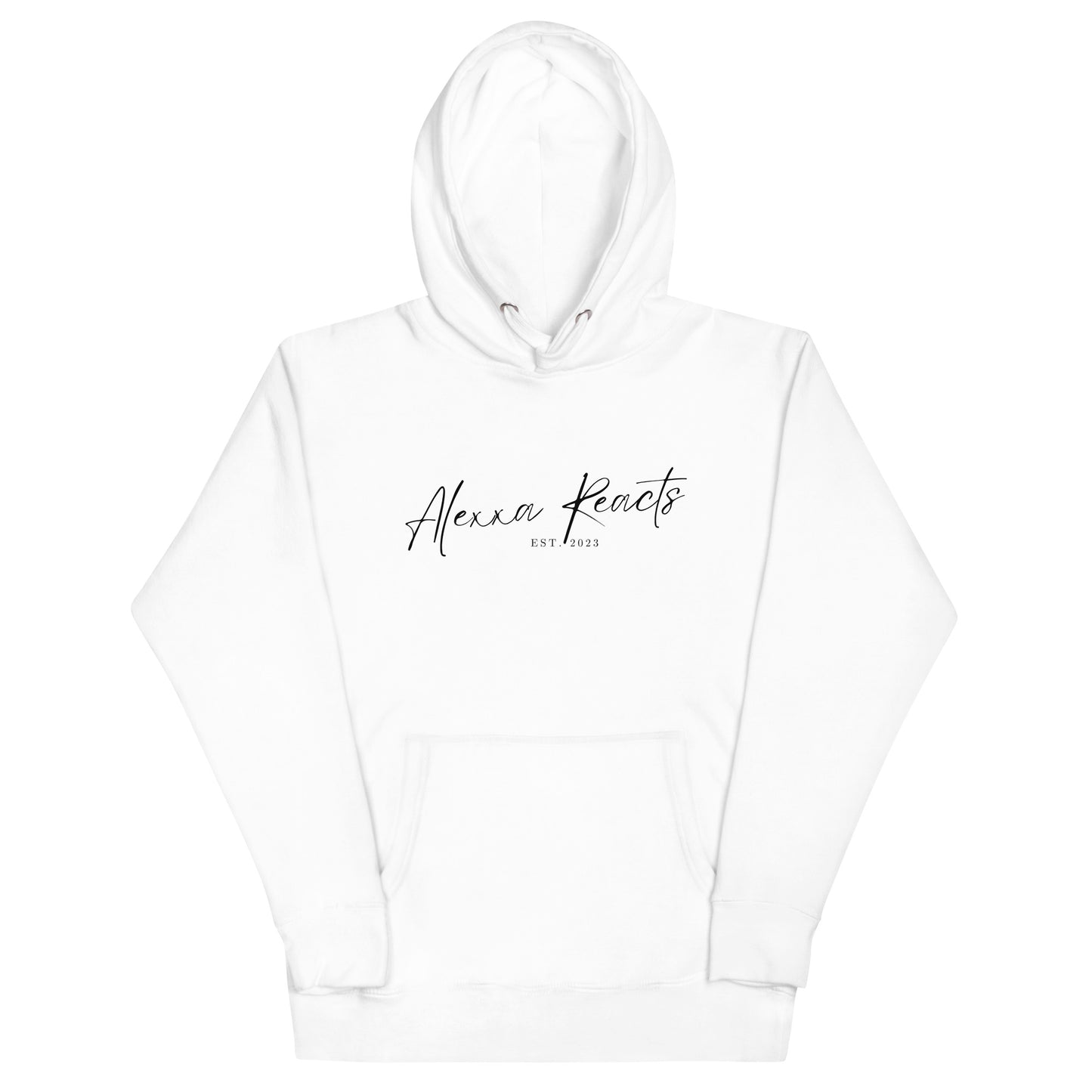 Alexxa Reacts 2023 - Unisex Hoodie White