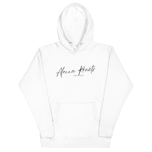 Alexxa Reacts 2023 - Unisex Hoodie White