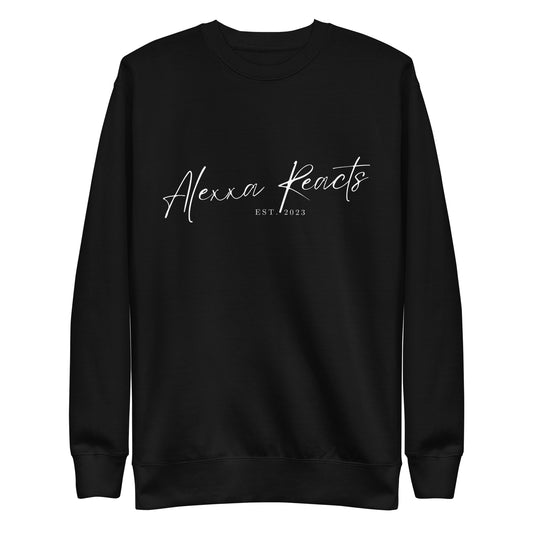 Alexxa Reacts 2023 - Unisex Sweatshirt Black