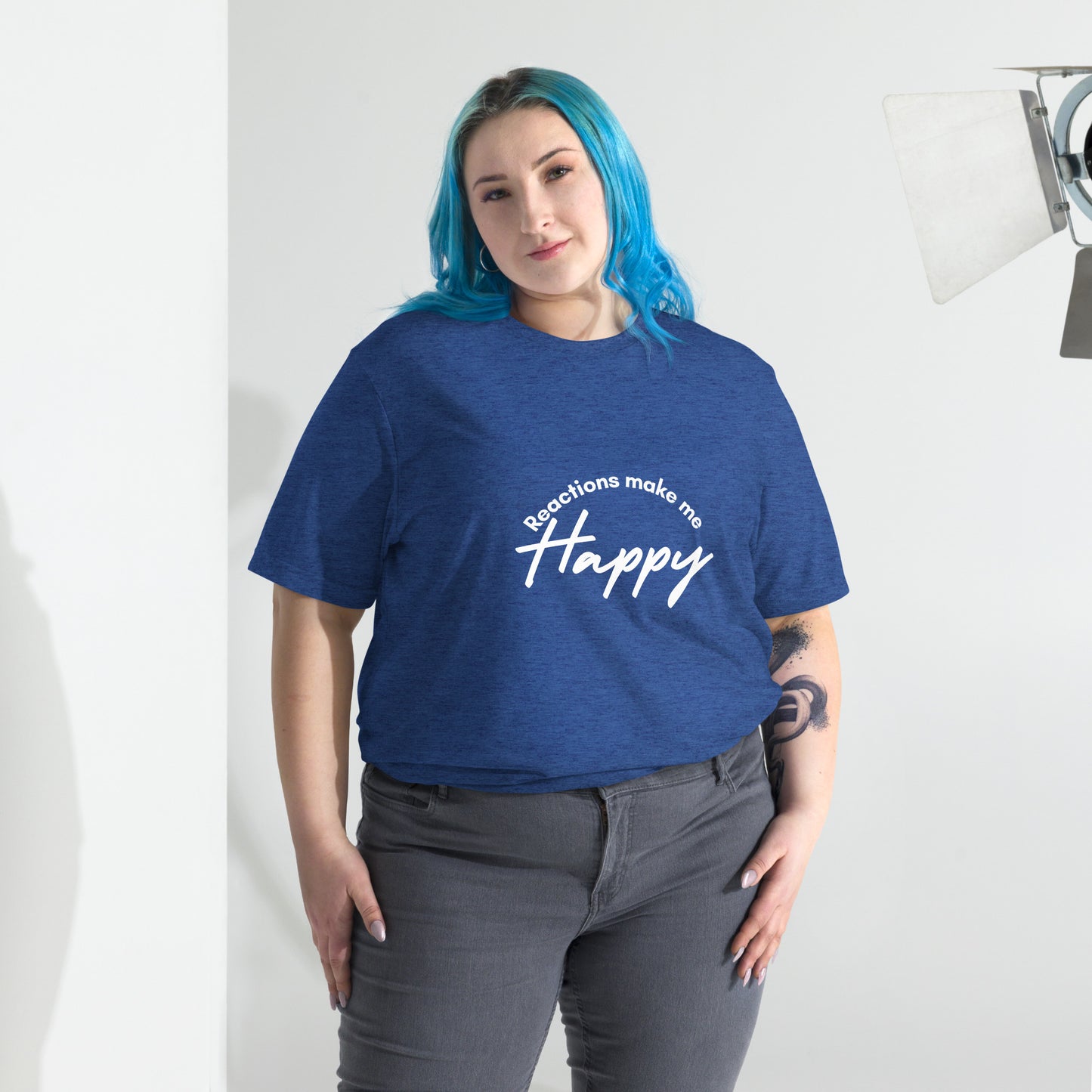 Reactions Make Me Happy - Unisex T-Shirt